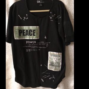 MLK T-shirt sz XL Black